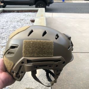 Team Wendy EXFIL LTP (Lightweight, Tactical, Polymer) bump helmet. Coyote Brown
